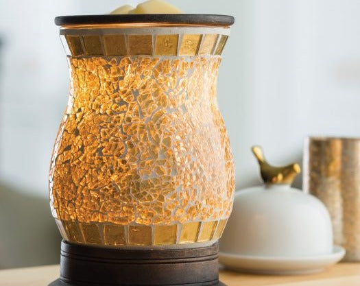 Gilded Glass Illumination Fragrance Warmer